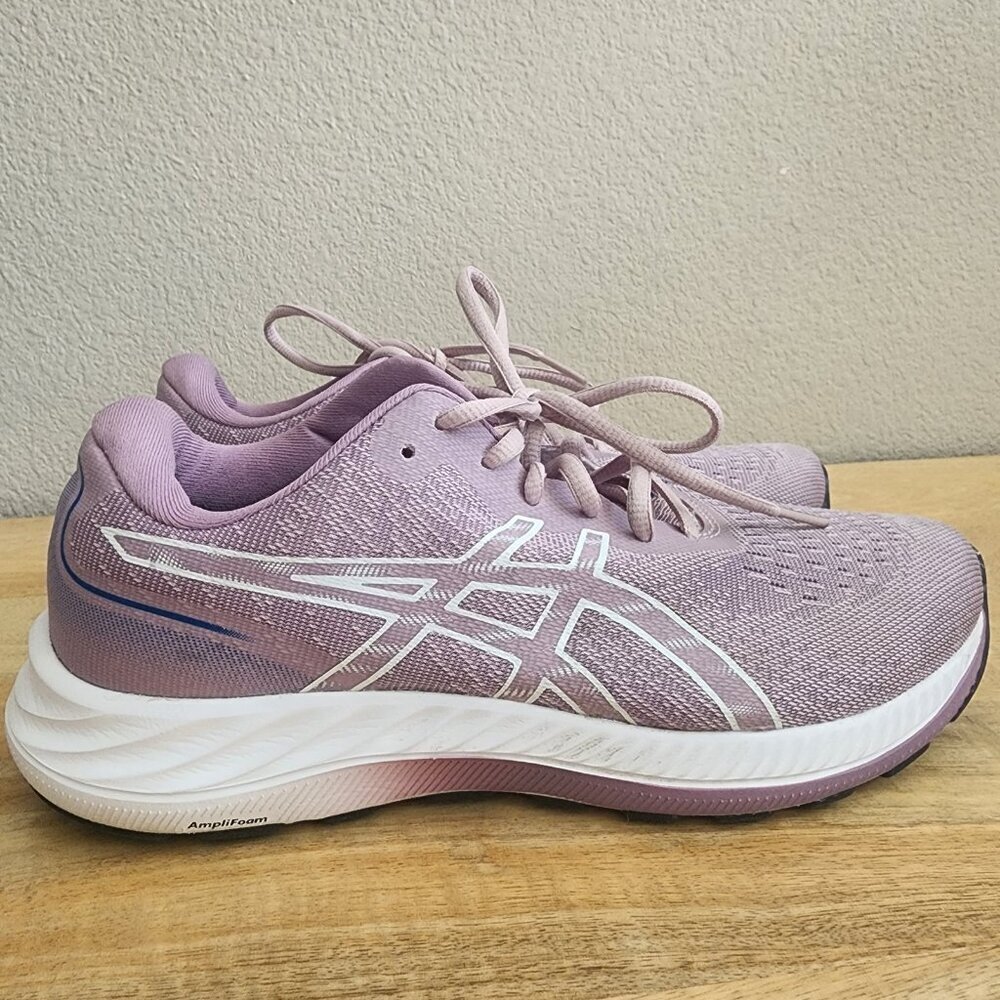 Asics Gel Excite 9 Women Sz 9 Running Tennis Shoe Ortholite Barely Rose White